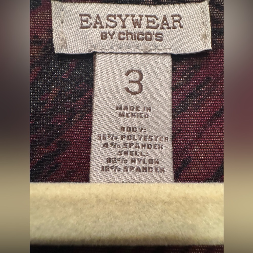 Chico’s Pink and Orange Palm Midi Dress 🌴 - Picture 6 of 6